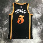 NBA 5 Murray Atlanta Hawks 22-23 city Maillot imprimé